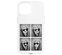 Pizza Slice in Sunglasses Funny Photobooth Food Pizza Selfie Coque pour iPhone 15