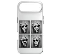 Pizza Slice in Sunglasses Funny Photobooth Food Pizza Selfie Coque pour iPhone Air