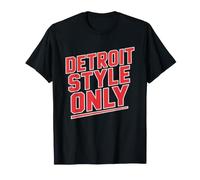 Pizza Style Detroit De Carree du Michigan T-Shirt