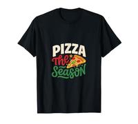 Pizza The Season, Nourriture de Noël Amusante, Pun Xmas T-Shirt