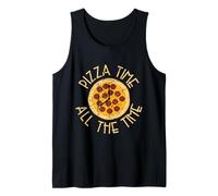 Pizza Time All The Time Pizza Party Amateur de Pepperoni Débardeur