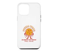 Pizza Time in Crust We Trust (Déclaration culinaire Amusante) Coque pour iPhone 12 Pro Max