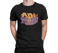 Pizza Tower Games Peppino Tshirt Graphic Men Tops Vintage Grunge Summer Clothing Cotton Harajuku