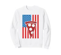 Pizza USA Drapeau Pizza Enthusiast Italian Food Sweatshirt
