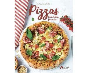 Pizzas, bruschettas, focaccias,... - Guillaume Marinette - Artemis Eds - relié - Beau livre