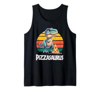 Pizzasaurus Dinosaure T-Rex Amoureux de Pizza Débardeur