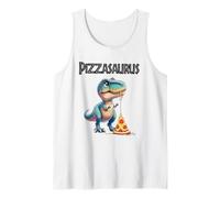 Pizzasaurus Dinosaure T-Rex Amoureux de Pizza Débardeur