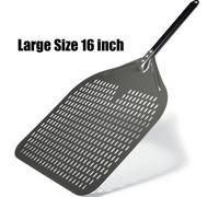 Pizzathome - pelle à Pizza de grande taille, 16 pouces, anodisée dure, spatules en alliage d'aluminium de 29 pouces, accessoires de four Anodized 40cm Blue