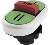 Pizzato Elettrica Bouton-poussoir triple E21PTRS9AAAY touches vert, rouge, vert 1 pc