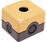 Pizzato Elettrica Boîtier vide ES 31001 1 emplacement 72×80×56 mm noir/jaune, 1 pc