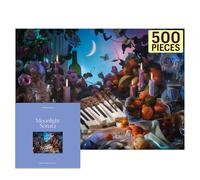 Pizzle de la sonate au clair de lune de la lune 500 pour les adultes Dtestant Moonlight Sonata Puzzle Jigsaw avec une inspiration musicale classique