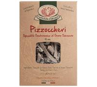 Pizzoccheri 250 g - Pâtes traditionnelles avec farine de sarrasin et semoule de blé dur | Rustichella d'Abruzzo