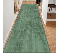 PIZZZENO Tapis de Couloir Long Style Simple, Couleur Unie, décoration pour Salon, entrée, escalier, Passage (1,9 x 13,1 pi (60 x 400 cm)/XH313-Lint-free-8)