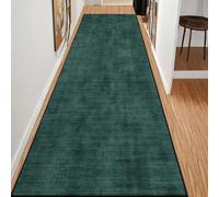 PIZZZENO Tapis de Couloir Long Style Simple, Couleur Unie, décoration pour Salon, entrée, escalier, Passage (2,9 x 13,1 pi (90 x 400 cm)/XH312-Lont-free-7)