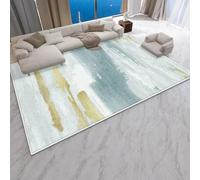 PIZZZENO Tapis de Salon Moderne et Abstrait, Grand Format, idéal pour canapé, Chambre ou Salon, Facile à Nettoyer (80 x 120 cm, Non Pelucheux).