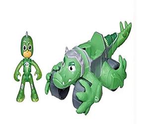 PJ Masks Animal Power, véhicule Pyja-Destrier Deluxe de Gluglu, Jouet préscolaire avec Figurine de Gluglu, dès 3 Ans F5342 Multicolore