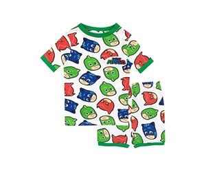 PJ Masks Ensemble De Pyjamas Garçon Bien Ajusté - Multicolore - 5-6 Ans