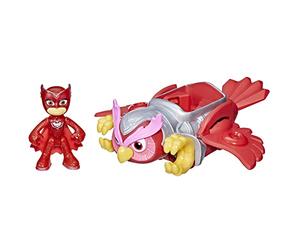 PJ Masks F5340 Pyjamasques Animal Power, véhicule Pyja-Destrier Deluxe de Bibou, Jouet préscolaire avec Figurine de Bibou, dès 3 Ans Multicolore