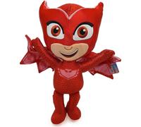 PJ MASKS Gufetta PELUCHE 35cm SUPER PIGIAMINI Hibou Femelle ROUGE Original