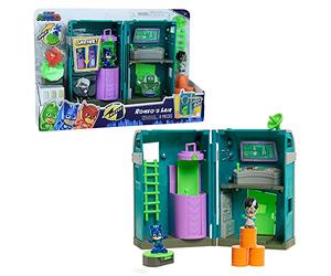 PJ MASKS JP Pyjamasques JPL95705 Ensemble de Jeu de Nuit Micros Romeo's Lair