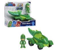 PJ Masks Just Play Gekko & Gekko Mobile Figurine articulée et véhicule Vert