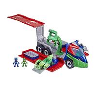 PJ Masks Les Pyjamasques Camion Extra-Totem, Jouet préscolaire Transformable avec 2 Voitures, 2 Figurines articulées 7,5 cm et Plus Encore, pour Enfants dès 3 Ans