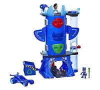 PJ Masks Pyjamasques QG de Luxe, Quartier général, Jouet préscolaire avec 2 Figurines et 1 véhicule, pour Enfants dès 3 Ans