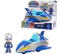 PJ Masks Save The Sky - Véhicule Catboy et Cat-Car + Figurine - 95821 G