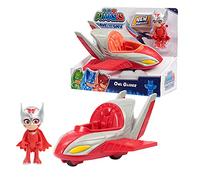 PJ Masks Save The Sky - Véhicule Owl Glider et Owlette Figurine - 95822 - Neuf