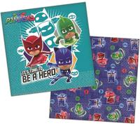 PJ Masks - Serviettes en papier "It's Time To Be A Hero", paquet de 16 SG30658 (taille unique) (Coloré)