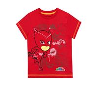 PJ Masks - T-Shirt - Pyjamasques - Garçon - Rouge - 8-9 Ans