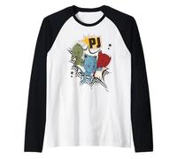 PJ Masks TV Burst Manche Raglan
