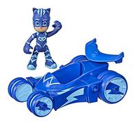 PJ Masks véhicule de héros Chat-Bolide avec Figurine Yoyo, Jouet préscolaire pour Enfants à partir de 3 Ans F2131 Multicolore