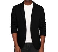 PJ PAUL JONES Blazer décontracté en tricot pour homme - Deux boutons - Léger - Non doublé, Taille M