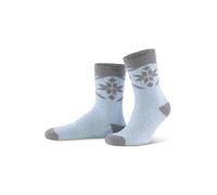 PJ Salvage Chaussettes bleu clair / gris, Taille 36-41