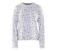 PJ Salvage Chemise de nuit 'Around The Edges' bleu foncé / noir / blanc cassé, Taille M