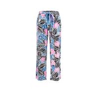 PJ Salvage Pantalon de pyjama 'Bali Bound' bleu / rose / noir, Taille XS