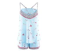 PJ Salvage Pyjama 'Woof' bleu clair / rouge / noir / blanc, Taille S