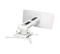 ViewSonic PJ-WMK-304 - Kit de montage (support mural, support de fixation, bras de fixation réglable) - pour projecteur - blanc - montable sur mur - pour ViewSonic LS831WU, PS700W, X2000L-4K Blanc G