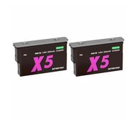 PJ-X5 2800mAh, Compatible for Insta360, for Batterie Rechargeable One X5 + Chargeur De Boîte À 2 Emplacements, Accessoires D'appareil Photo(2Pcs Battery)