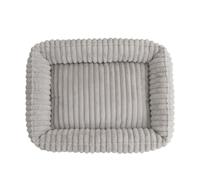 PJDDP Lit Comfy pour Chien, Canapé pour Chat, Lit Apaisant pour Chien avec Fond Antidérapant, Canape Doux Et Chaud, pour Moyenne Et Petite,Beige,XL