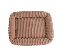 PJDDP Lit Comfy pour Chien, Canapé pour Chat, Lit Apaisant pour Chien avec Fond Antidérapant, Canape Doux Et Chaud, pour Moyenne Et Petite,Leather Pink,M