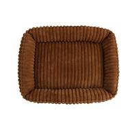 PJDDP Lit Comfy pour Chien, Canapé pour Chat, Lit Apaisant pour Chien avec Fond Antidérapant, Canape Doux Et Chaud, pour Moyenne Et Petite,café,XXL