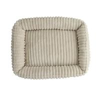 PJDDP Lit Comfy pour Chien, Canapé pour Chat, Lit Apaisant pour Chien avec Fond Antidérapant, Canape Doux Et Chaud, pour Moyenne Et Petite,Light Brown,XL