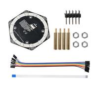 Pjeghbvop Array de microphone 6 + 1 pour localiser la source sonore | Prise en charge des interfaces I2S et des effets de lumière programmables pour le faisceau avec un design à faible bruit