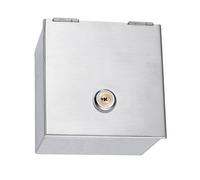 Pjeghbvop Boîte de protection pour prises en acier inoxydable pour une utilisation sûre et résistante aux intempéries dans les zones très fréquentées pour une utilisation quotidienne et occasionnelle