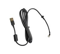 Pjeghbvop Câble de clavier en caoutchouc et métal pour K835 K845 G412SE | Câble de clavier en caoutchouc souple, fil de rechange, câble de connexion, câble de données, accessoires