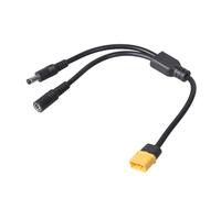 Pjeghbvop Câble flexible de répartition d'alimentation DC5521 de 5,5 x 2,1 mm pour lunettes vidéo FPV et applications télécommandées, câble de conversion de batterie de jouet