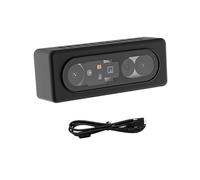 Pjeghbvop Caméra miniature avec vision intelligente, structure binoculaire, lumière, compatible avec l'intérieur et l'extérieur, appareil de réalité virtuelle