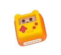 Pjeghbvop Capuchon de clavier de jeu rétro translucide pour claviers mécaniques avec capuchon de touches en résine couchée dans un artisanat traditionnel